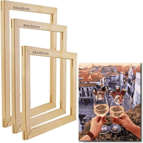 Diy canvas frame kit - kit, wooden