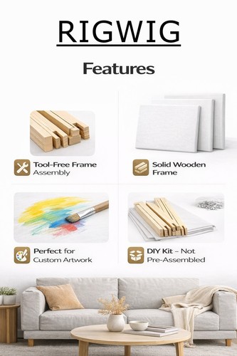 Pack diy canvas frame - pack,