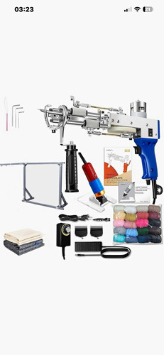 Electric rug tufting gun - electric, kit