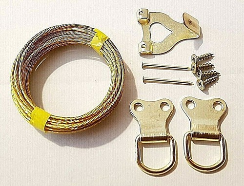 Picture frame hanging kit hook - kit,