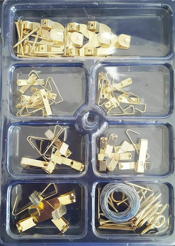 Picture hanging kit - kit,, wall