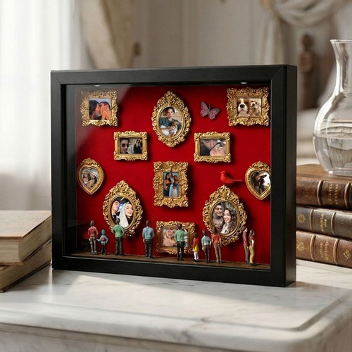 Diy mini museum silhouette - diy,