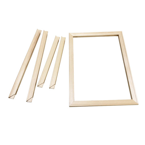 Natural wood canvas frame - wood,