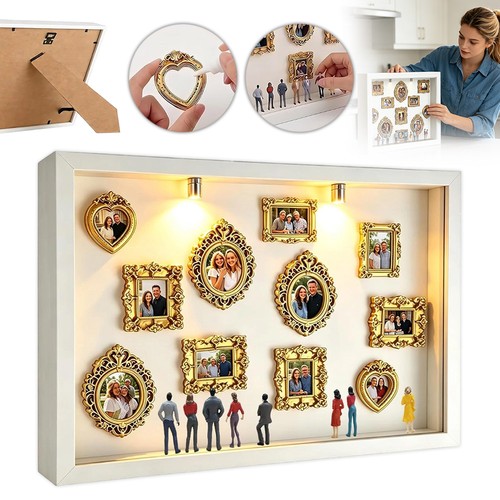 Mini museum shadow box - shadow,