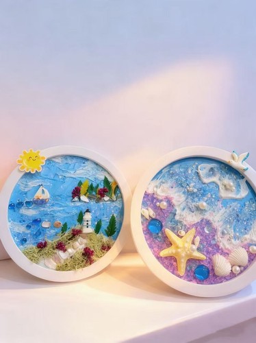 Diy ocean resin art kit - diy,