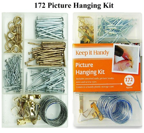 172 picture hanging kit - picture,
