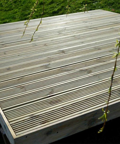 Garden timber decking kit - kit, 120