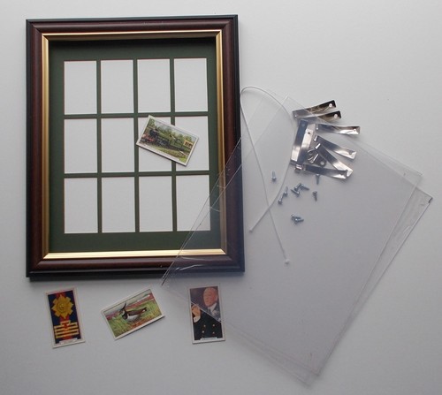 Cigarette card mounting - mounting, &