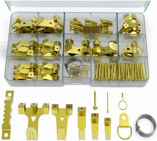 220pcs picture hanging kit set - 220pcs,